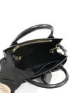 1BA156 Black Saffiano Cuir Monochrome Small Top Handle 2WAY - PRADA - BALAAN 4