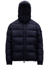 Men's Montgenevre Wool Down Short Padding Navy - MONCLER - BALAAN 2