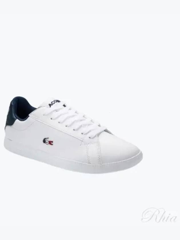 Men's Graduated Low Top Sneakers White - LACOSTE - BALAAN 2