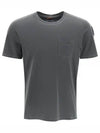 Basic Cotton Short Sleeve T-Shirt Black - PARAJUMPERS - BALAAN.