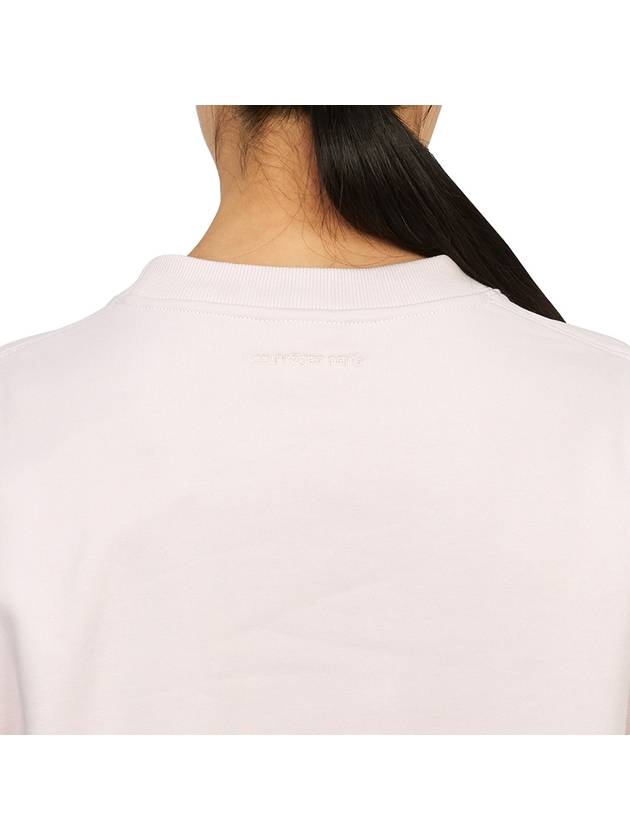 Courr ges 323JSW005JS0044 POWDER PINK Women s Sweatshirt - COURREGES - BALAAN 9