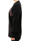 Virginia Bitch Cotton Jersey Sweatshirt Black - GIVENCHY - BALAAN 6