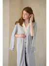 Caisienne split sleeve long cardigan_sky blue - CAHIERS - BALAAN 7