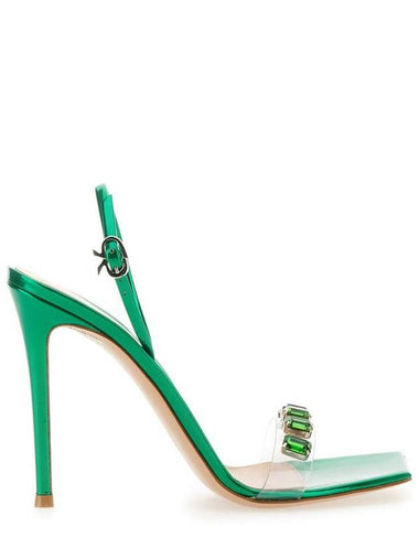 Gianvito Rossi Candy Ribbon Sandal - GIANVITO ROSSI - BALAAN 1