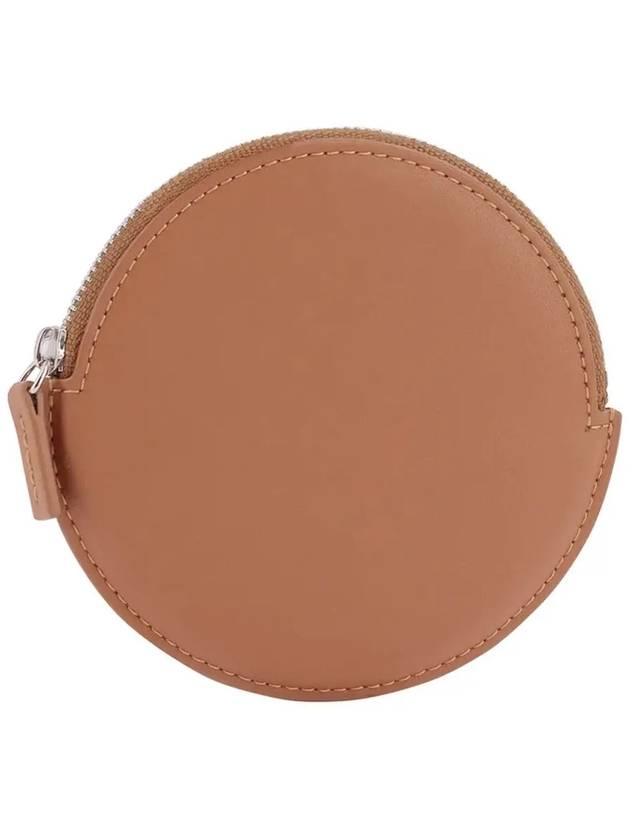 Le Pitchou Round Coin Purse Brown - JACQUEMUS - BALAAN 4