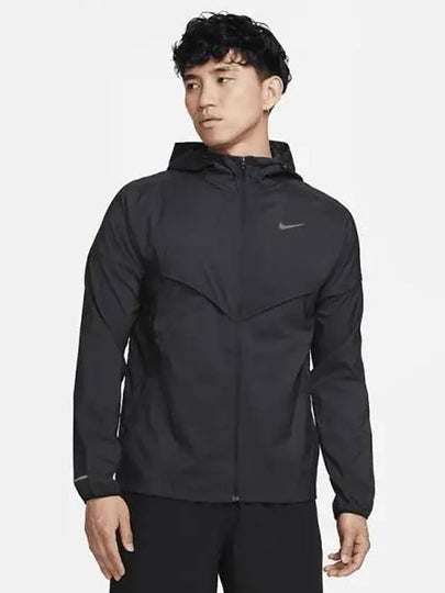 Windrunner Repel Running Track Jacket Black - NIKE - BALAAN 2