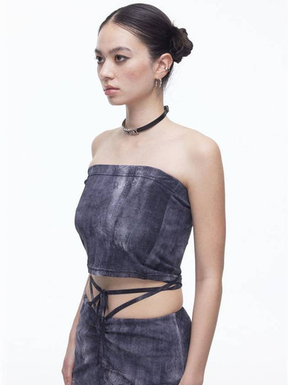 Denim Mesh Top BK - DILETTANTISME - BALAAN 2