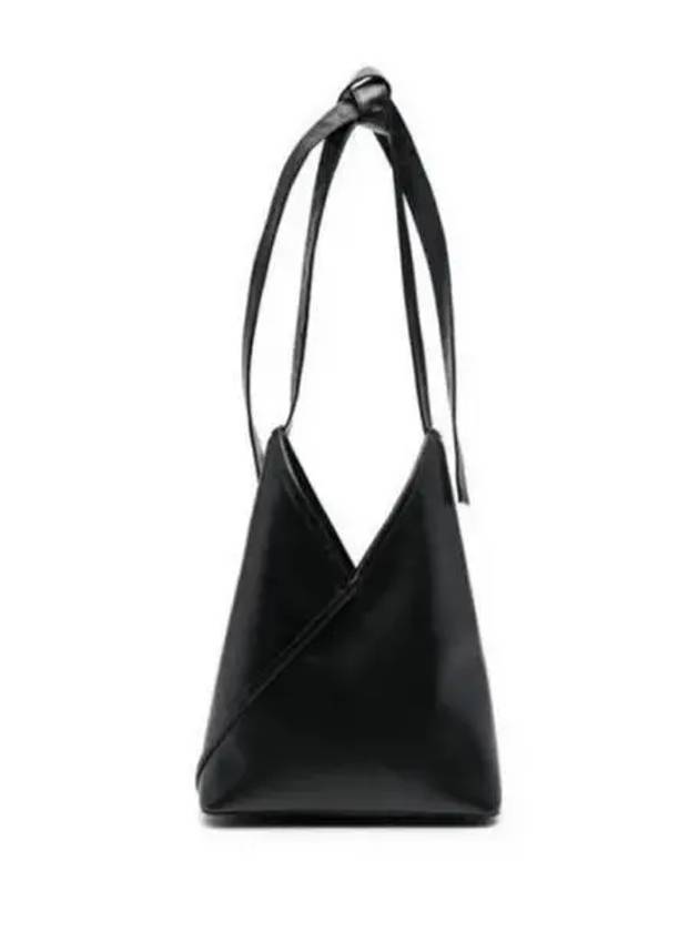 Japanese Leather Tote Bag Black - MAISON MARGIELA - BALAAN 2