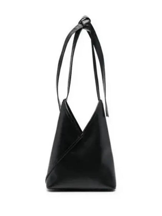 Japanese Leather Tote Bag Black - MAISON MARGIELA - BALAAN 2