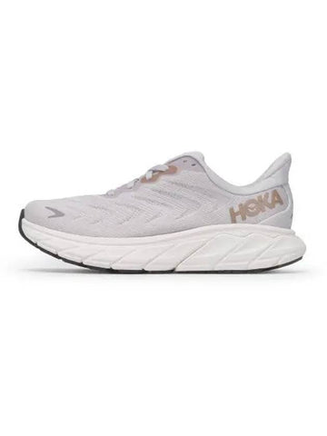 Arahi 6 Wide Low Top Sneakers Nimbus Cloud Rose Gold - HOKA ONE ONE - BALAAN 1