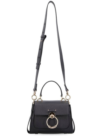 Tess Small Day Tote Shoulder Bag Black - CHLOE - BALAAN 2