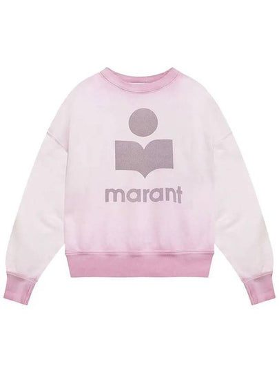 MOBYLI Logo Pigment Sweatshirt Lilac SW0011FB B3M07E 86LC - ISABEL MARANT - BALAAN 2