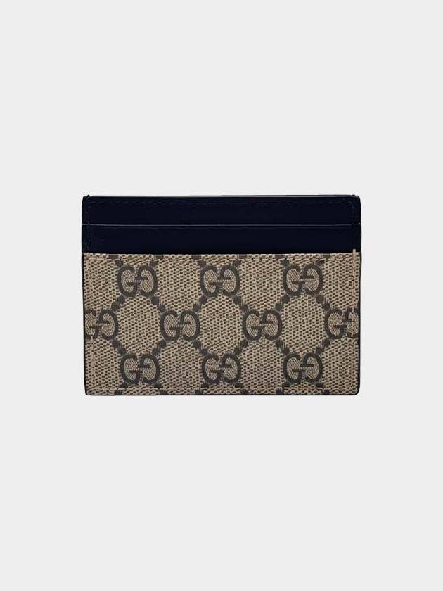 GG canvas black logo card wallet 779775 D697 - GUCCI - BALAAN 2