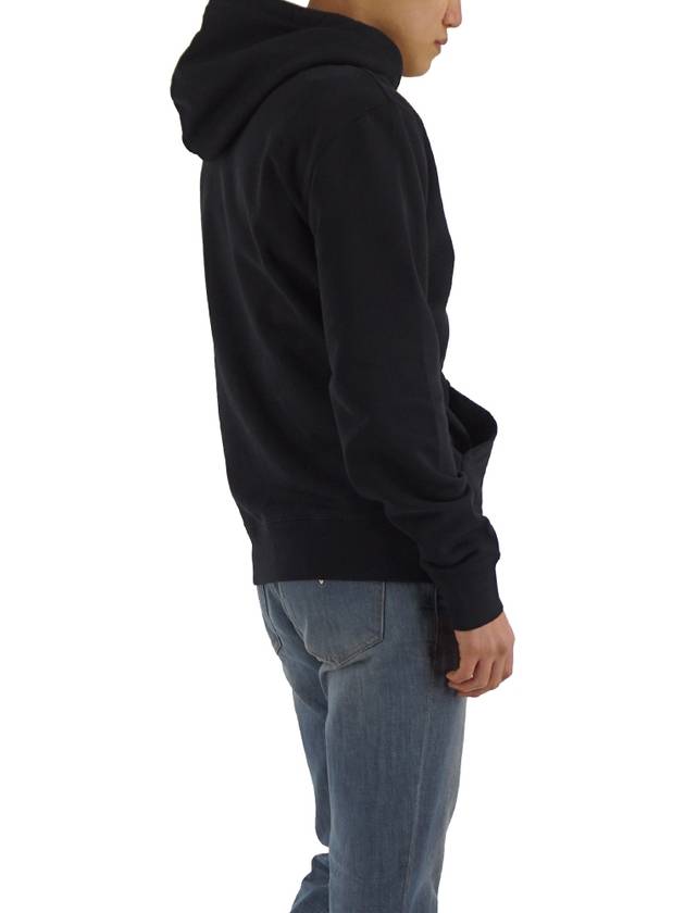 Fox Head Patch Regular Hoodie Black - MAISON KITSUNE - BALAAN 5