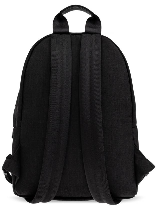 Palm Angels Backpack With Logo, Men's, Black - PALM ANGELS - BALAAN 3