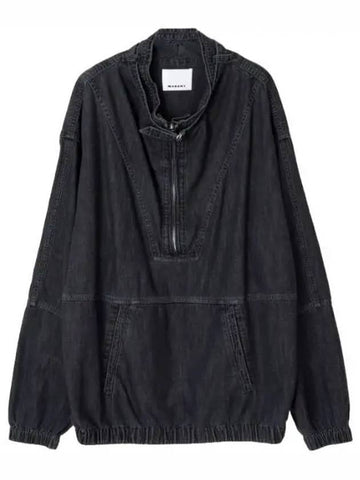 Claude Denim Half Jacket Men s Long Sleeve T Shirt - ISABEL MARANT - BALAAN 1