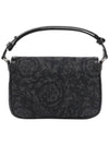 Jacquard Calf Leather Mini Bag Black - VERSACE - BALAAN 3