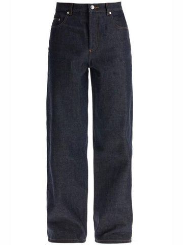 Fairfax Straight Jeans Navy - A.P.C. - BALAAN 1