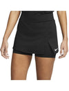 Court Dri Fit Victory Tennis A-Line Skirt Black - NIKE - BALAAN 3