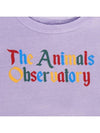 Kids Logo Print Sweatshirt Purple F21050 128FI - THE ANIMALS OBSERVATORY - BALAAN 4