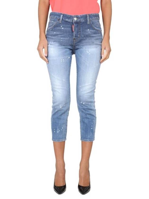 Denim Straight Pants S75LB0758 S30789470 DENIM - DSQUARED2 - BALAAN 1