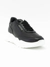 RunnerTM leather low top men s sneakers EU size black USC0350PLE075N02 - PHILIPP PLEIN - BALAAN 1