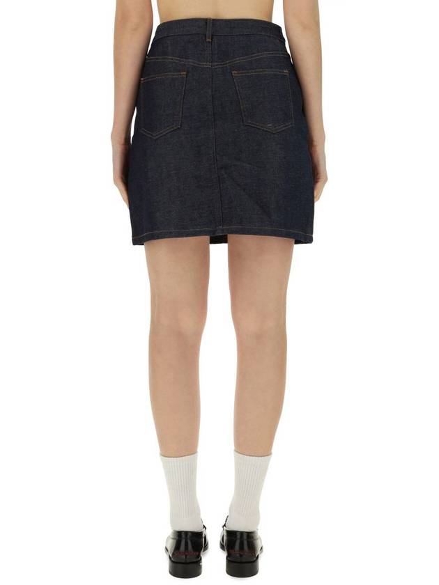 Women's Jupe Standard Denim H-Line Skirt - A.P.C. - BALAAN 5