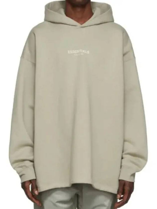 ESSENTIALS Essentials Relax Long Sleeve Cotton Fleece Hoodie - FEAR OF GOD ESSENTIALS - BALAAN 1