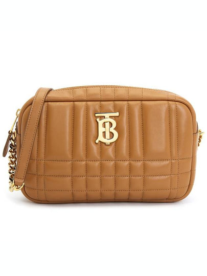 Lola Quilted Camera Shoulder Bag Tan - BURBERRY - BALAAN 2