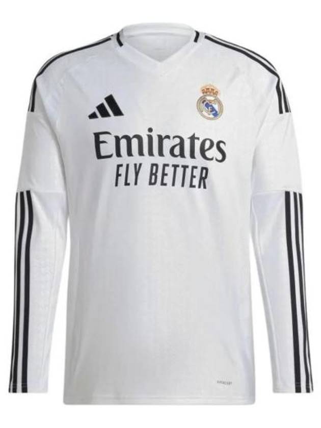 Real Madrid 24/25 Home Jersey Long Sleeve T-Shirt White - ADIDAS - BALAAN 2