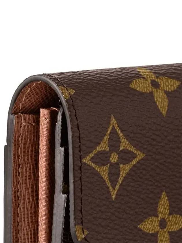 Monogram Sarah Long Wallet Brown - LOUIS VUITTON - BALAAN 7