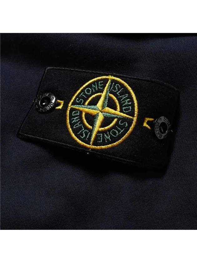 Wappen Patch Crew Neck Sweatshirt Navy - STONE ISLAND - BALAAN 5