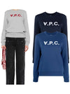 VPC Logo Sweatshirt Navy - A.P.C. - BALAAN 2