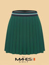 Skirt Shorts Orange Label Royal Green Banding Pleated Skirt GKW9135 - MAHES - BALAAN 1