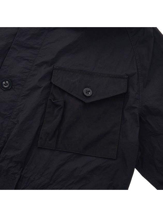 Mid-Layer Hooded Jacket Black - TEN C - BALAAN 7