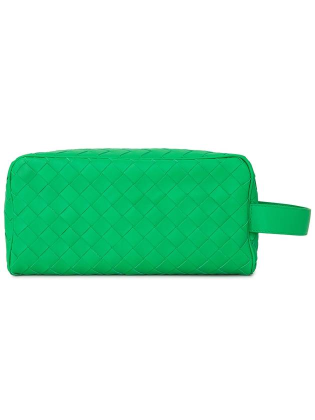 Intrecciato Travel Pouch Bag Parakeet - BOTTEGA VENETA - BALAAN 5