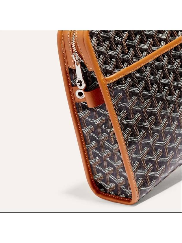 Jouvence GM Clutch Bag Black Tan - GOYARD - BALAAN 5