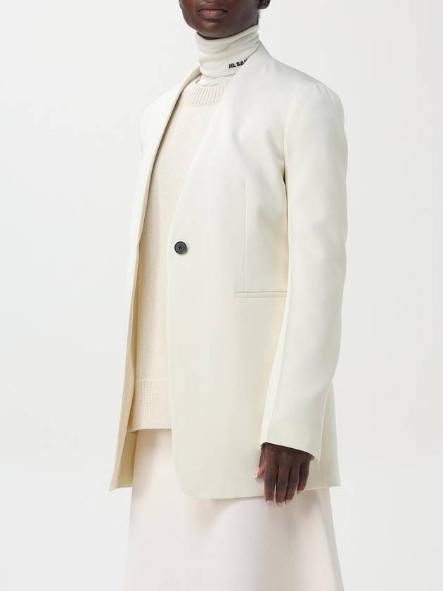 Blazer a monopetto Jil Sander in lana - JIL SANDER - BALAAN 4