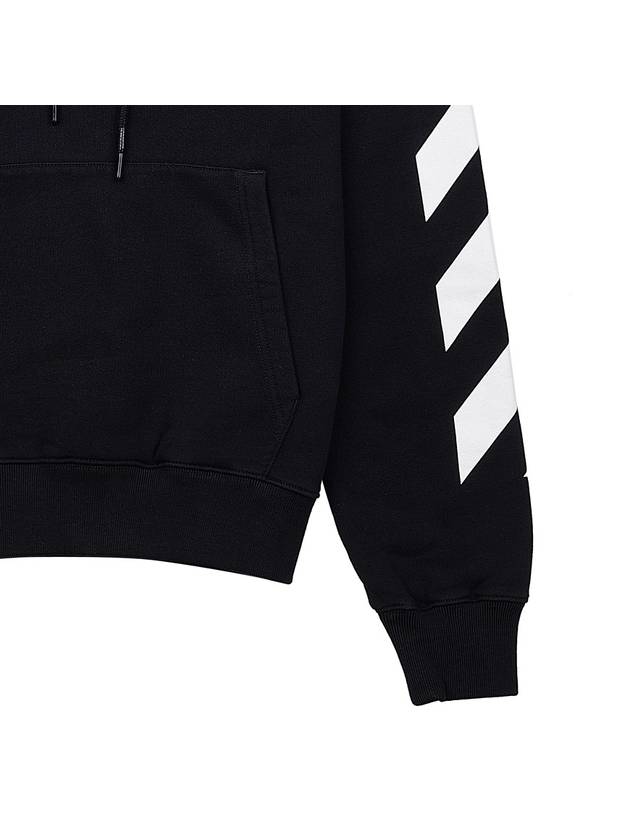 Diag Arrow Printing Hoodie Black - OFF WHITE - BALAAN 9