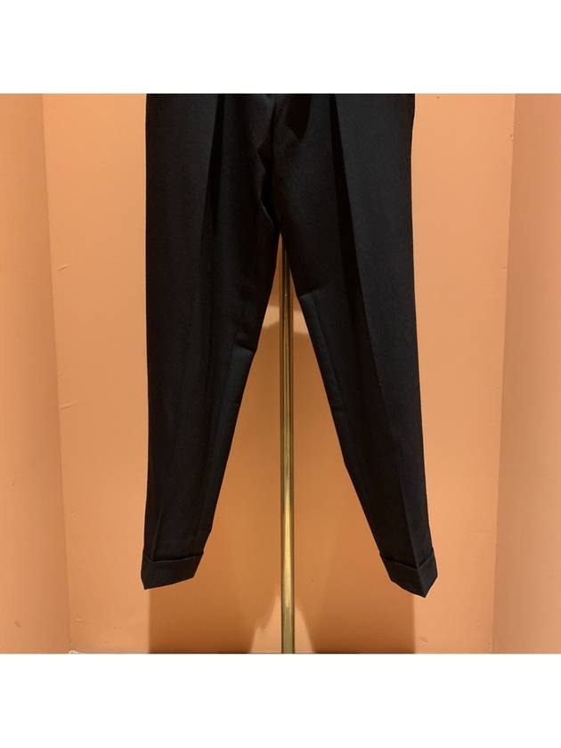 Side Pocket Banding Straight Pants Black - KITON - BALAAN 4