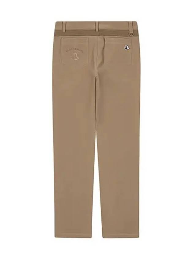 Women s mink bonding bootcut 10cm pants 5094LXWP BEIGE - BLACK&WHITE - BALAAN 2