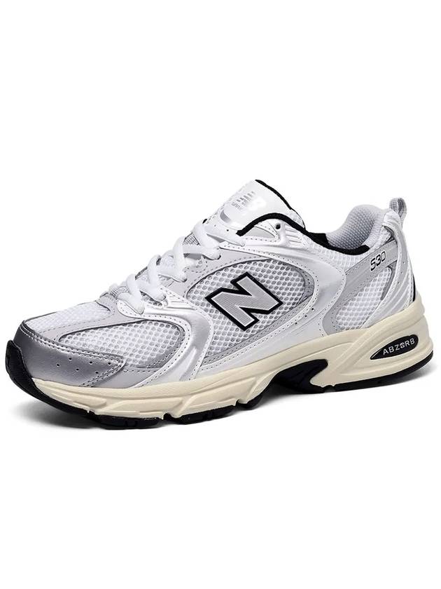 530 Sneakers White Silver - NEW BALANCE - BALAAN 4