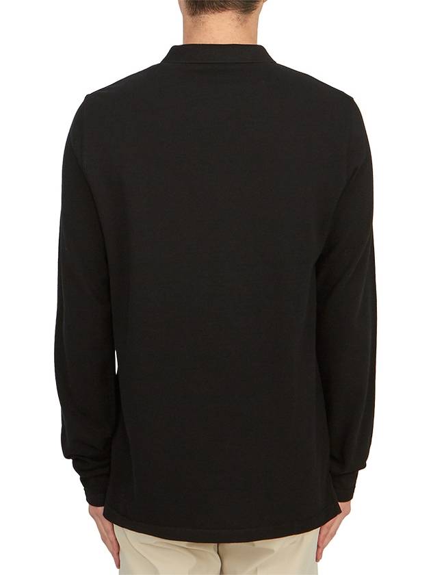 Men's Collar Long Sleeve TShirt MD170H BLACK - ALLSAINTS - BALAAN 4