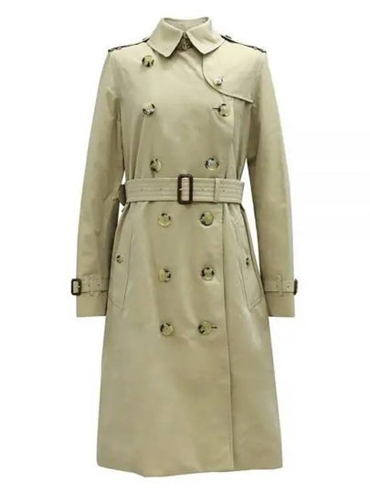 The Long Kensington Heritage Trench Coat Honey - BURBERRY - BALAAN 2