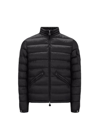 Agay Short Down Jacket Black - MONCLER - BALAAN 1