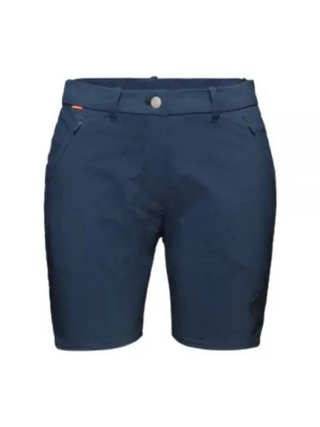 Women's Hiking Regular Fit Shorts Navy - MAMMUT - BALAAN 1