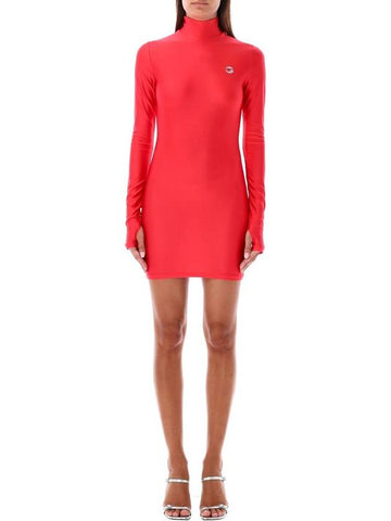 High neck mini dress - COPERNI - BALAAN 1