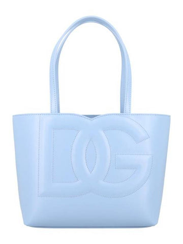 DG logo tote bag light blue - DOLCE&GABBANA - BALAAN 1