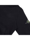 Garment Dyed Hoodie Black - STONE ISLAND - BALAAN 5