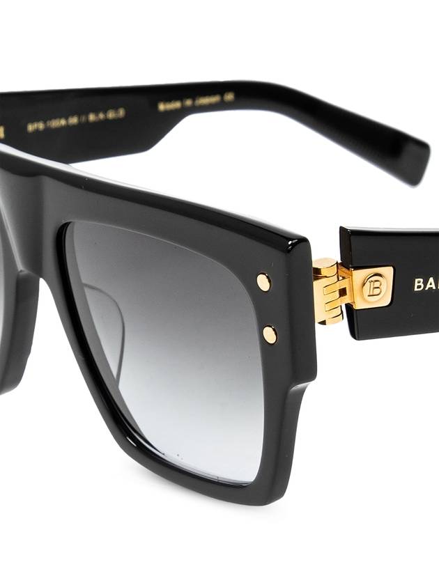 Balmain Sunglasses With Logo, Women's, Black - BALMAIN - BALAAN 4